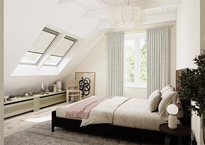 Culross (Blackout), Speckled Stone - Made to Measure Curtains - Image 7